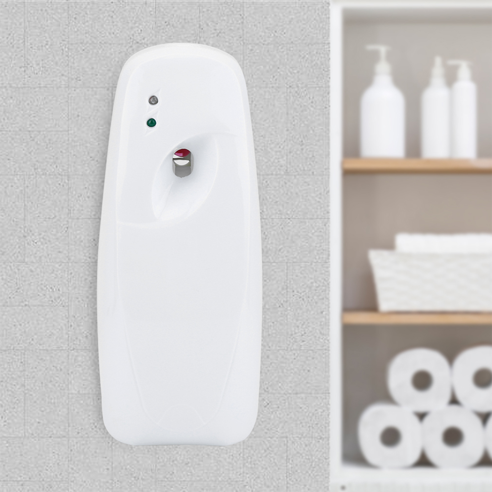Home Fragrance Automatic Spray - 自動エアロゾルディスペンサー 家庭用 室内壁掛け式 自動調整式エアフレッシュナー 香りエアロゾルスプレーディスペンサー