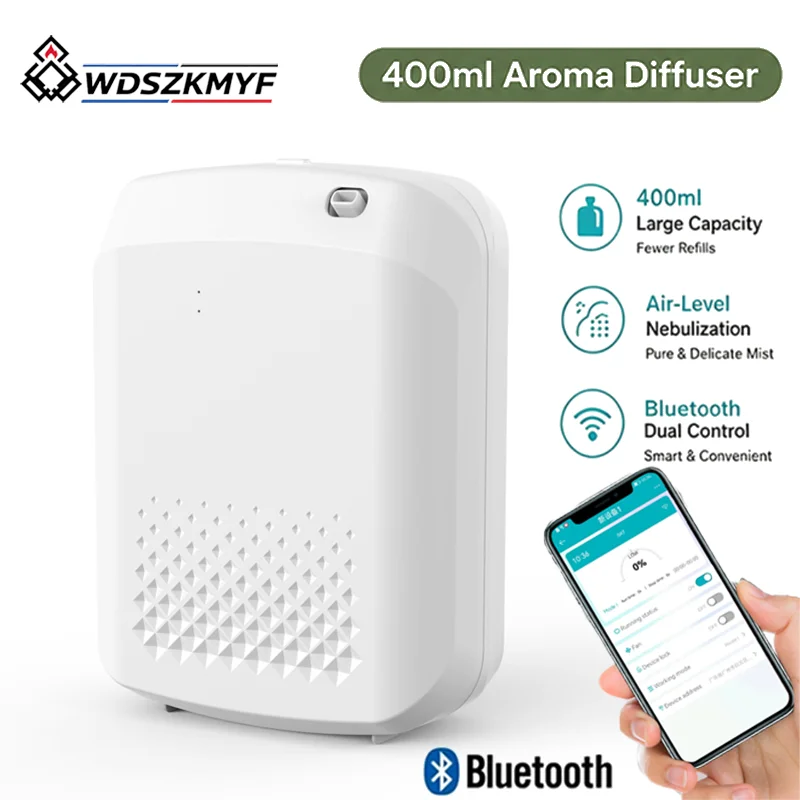 Home Fragrance Electric Diffuser - 新しい電動壁掛け式芳香器、業務用エッセンシャルオイルアロマディフューザー、家庭・ホテル・室内用空気清浄機
