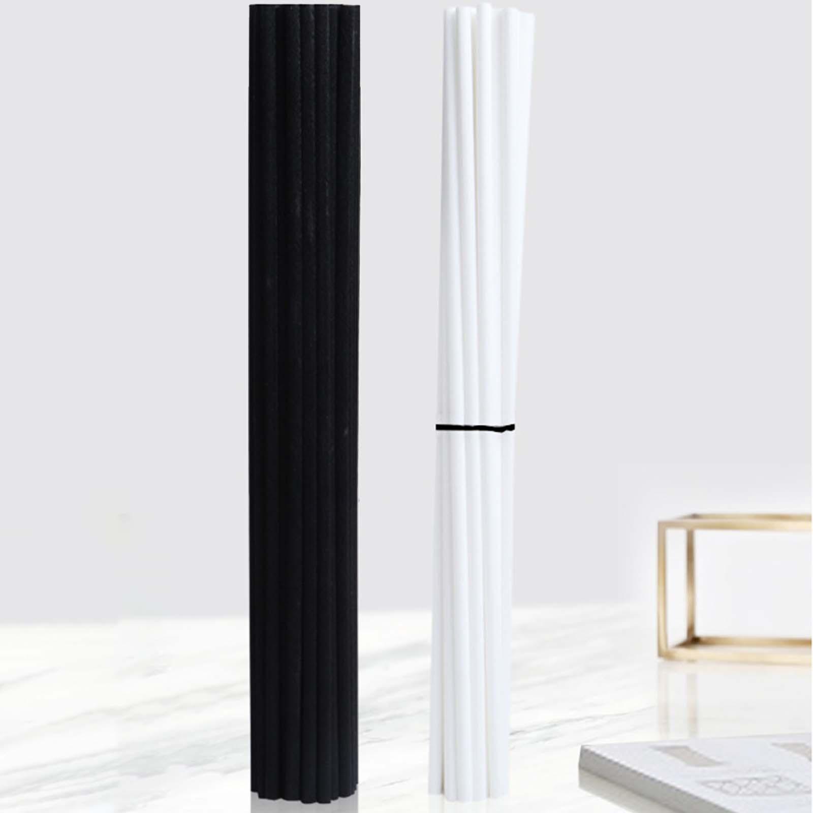 Reed Diffuser Set - エッセンシャルオイルディフューザー詰め替えスティックセット、バスルーム、スパ、キッチン、リビングルームなどの芳香空間用ファイバーリードスティック