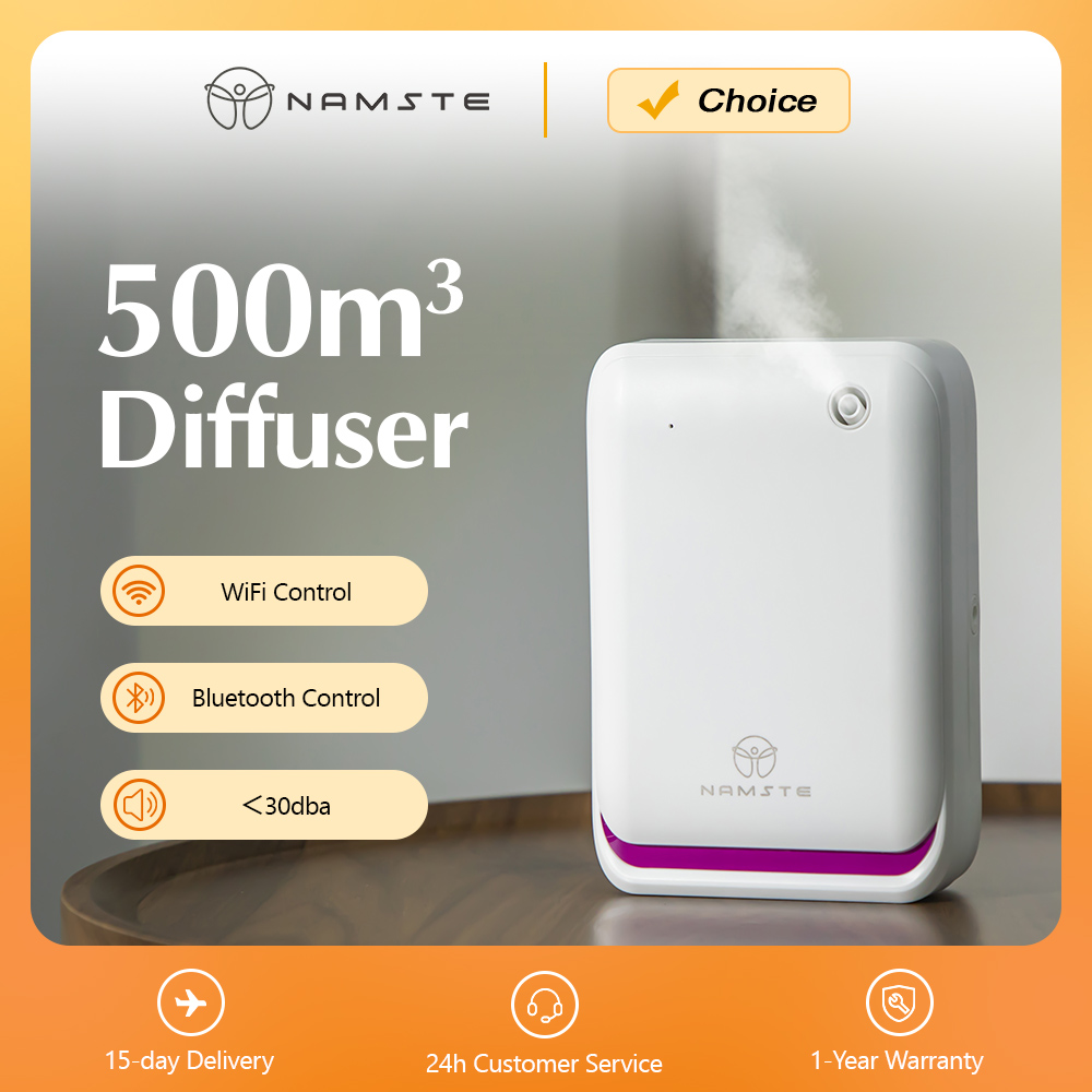 Home Fragrance Relax - NAMSTE 500m³ 大型ルームアロマセラピーマシン スマートコントロール ホームフレグランスディフューザー 260ML