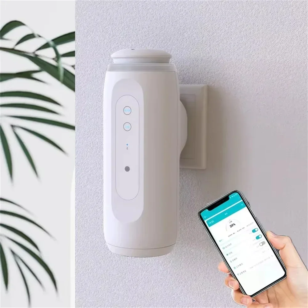 Home Fragrance Automatic Spray - 300m³ ホームフレグランスディフューザー スマートフレグランスディフューザー 家庭用香り拡散器 エアフレッシュナー 自動スプレーディフューザー