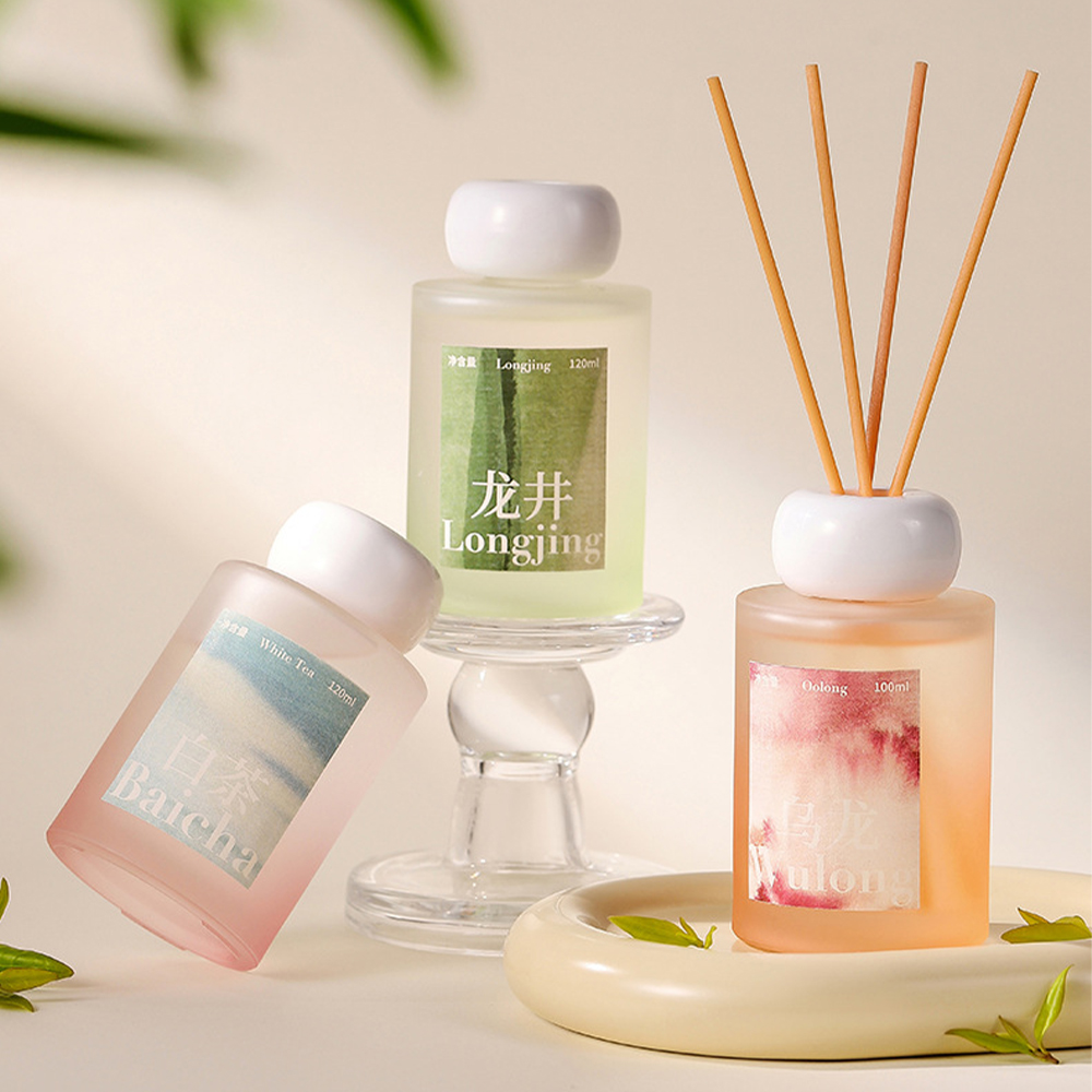 Home Fragrance Gift Set Sale - ホットセール 120ml フレームレスリードディフューザーセット、天然香料エッセンシャルオイル、ホームリビングルーム寝室装飾ギフト