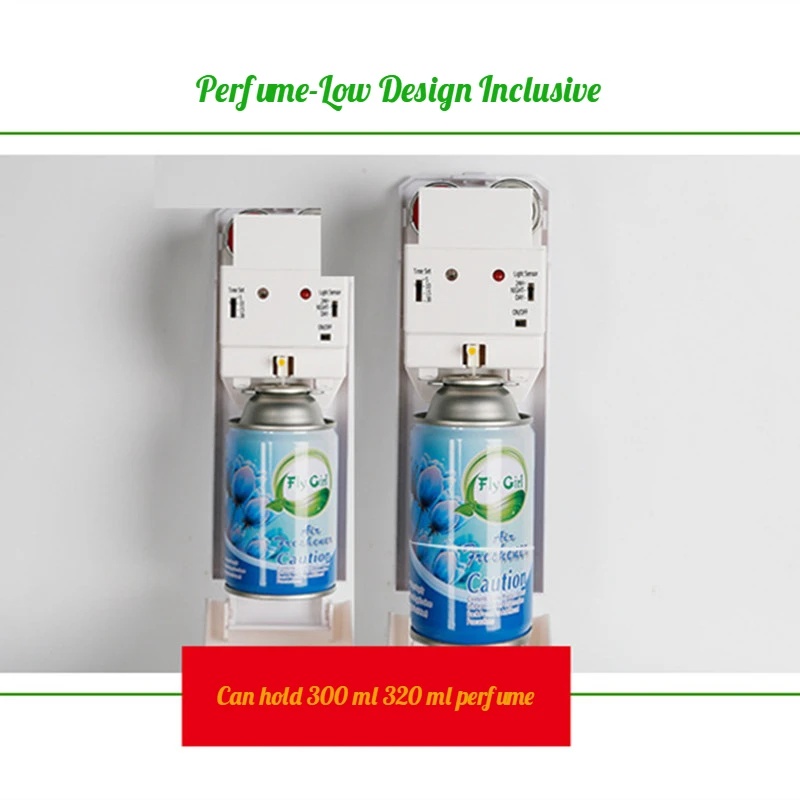 自動モーションセンサー式エアフレッシュナーディスペンサー 壁 - Home Fragrance Automatic Spray のレビューと価格