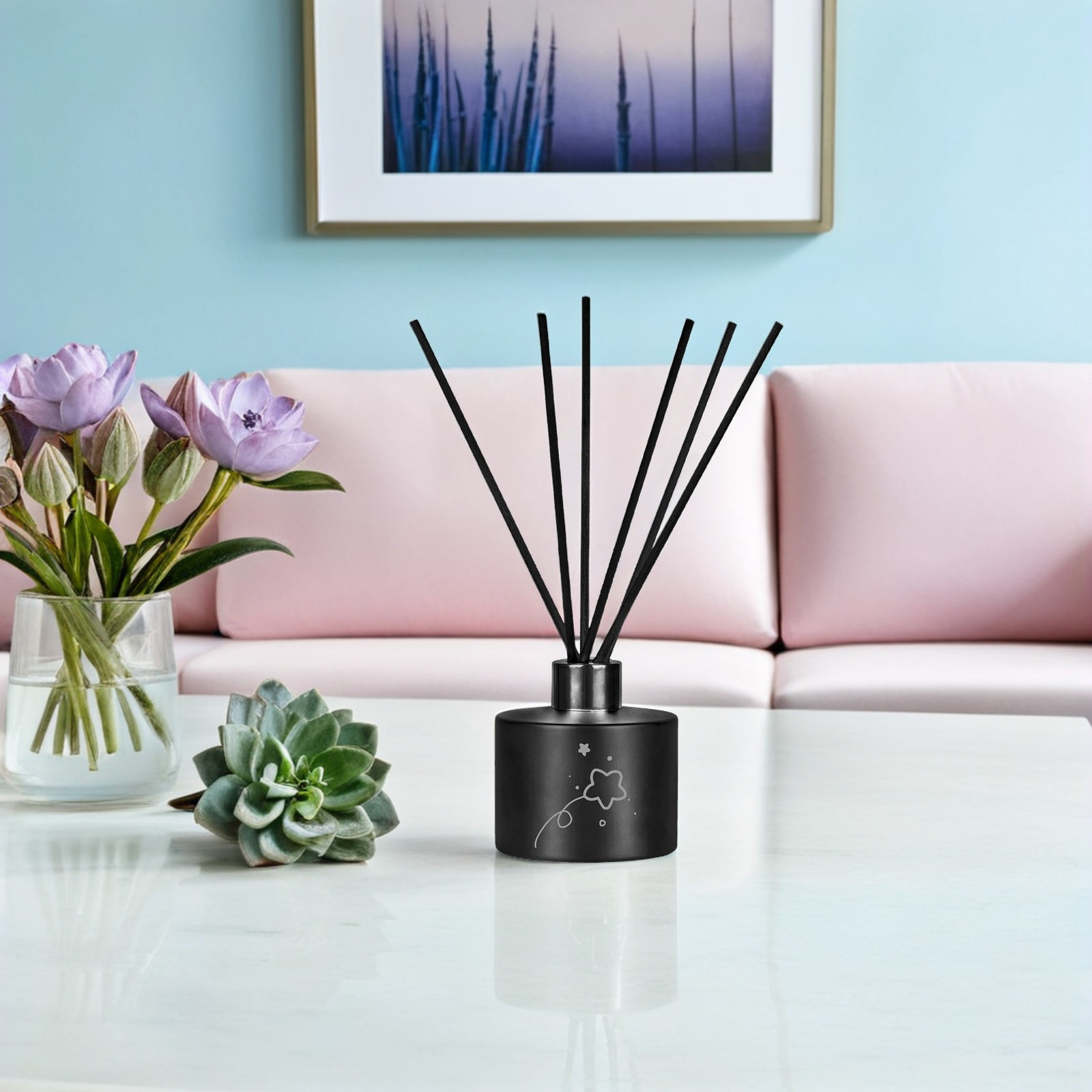 200本入り ブラックファイバーディフューザーリード 8x0 - Reed Diffuser Set のレビューと価格