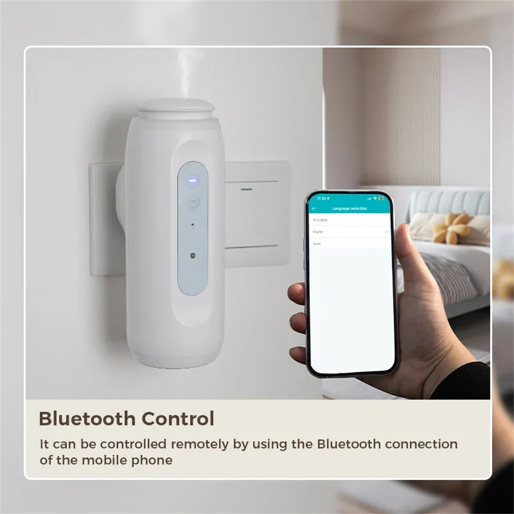家庭用インテリジェントフレグランスディフューザー,芳香剤,壁 - Home Fragrance Automatic Spray のレビューと価格