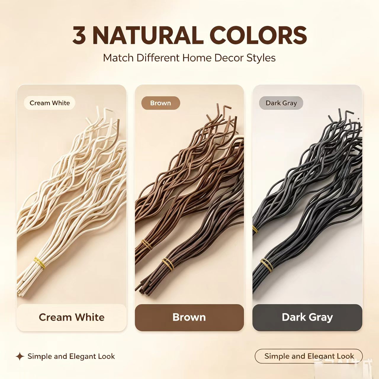 20 個の長い波状籐リードディフューザースティックフレグラン - Reed Diffuser Set のレビューと価格