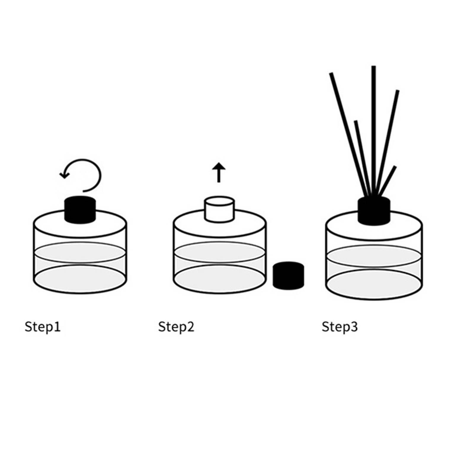 エッセンシャルオイルディフューザー詰め替えスティックセット、 - Reed Diffuser Set のレビューと価格