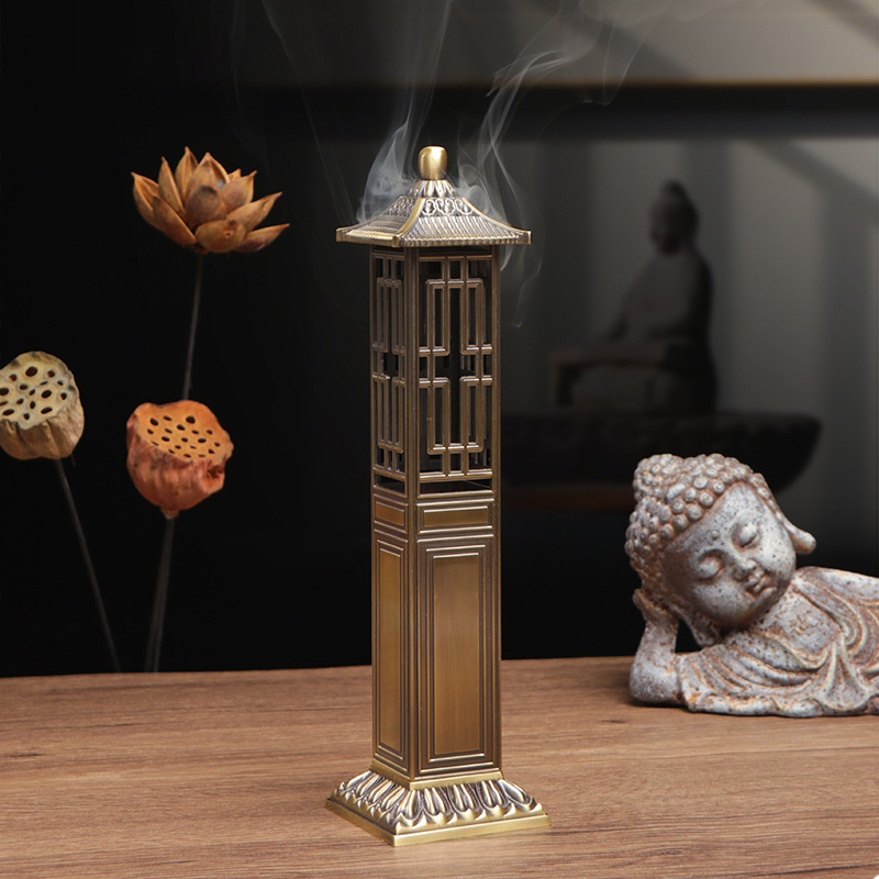 縦型香炉,白檀,21cmラインホルダー,室内装飾品 - Home Fragrance Zen のレビューと価格