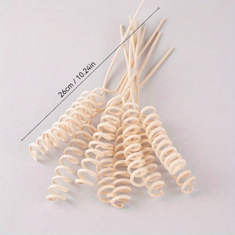 10 個植物湾曲した籐スティックアロマテラピー揮発性ロッドリ - Reed Diffuser Set のレビューと価格