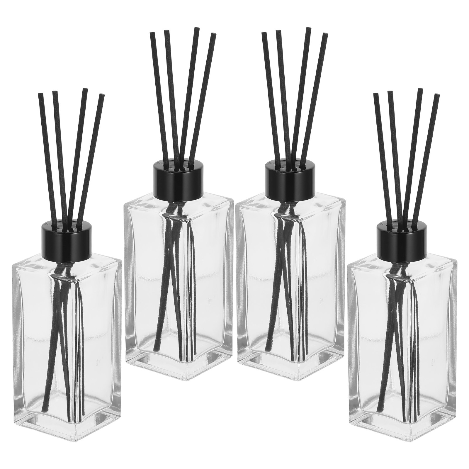 4 セットバスルームフレグランスディフューザーリード小型ミニ - Reed Diffuser Set のレビューと価格