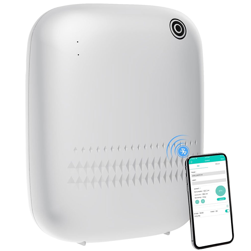 スマート小型壁掛けアロマディフューザーマシン自動噴霧エッセン - Home Fragrance Automatic Spray のレビューと価格